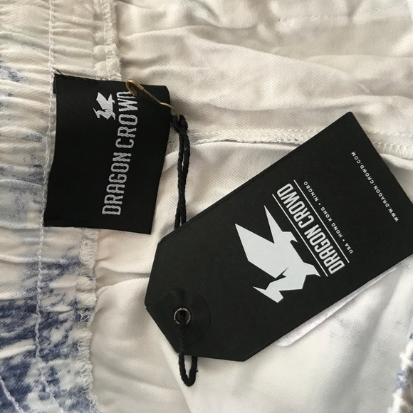 TIE DYE ACID WASH SHORTS - Picture 3 of 3